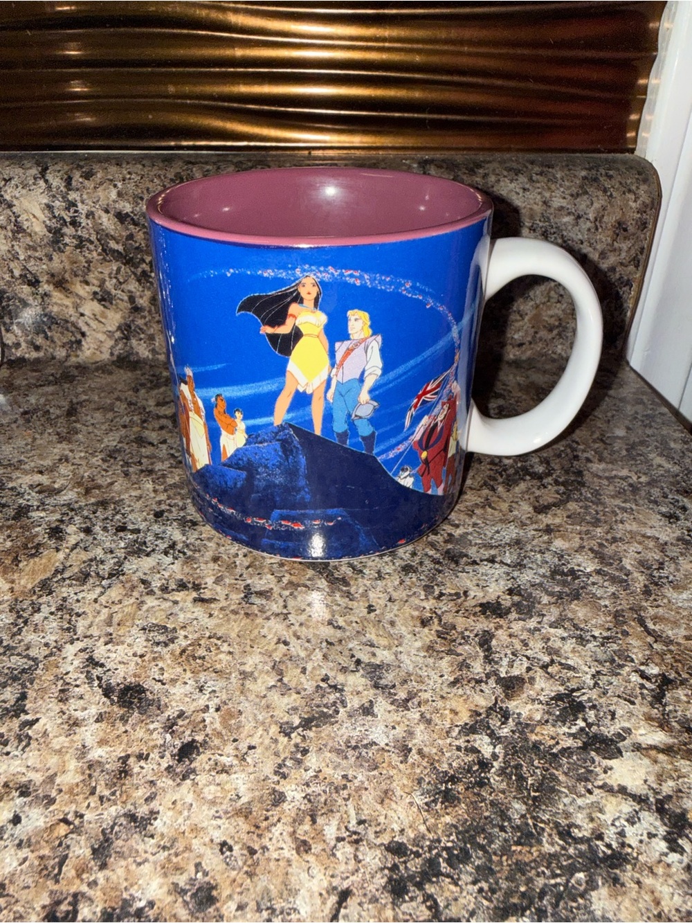 Mug Bottom with Disney Poochonton Label